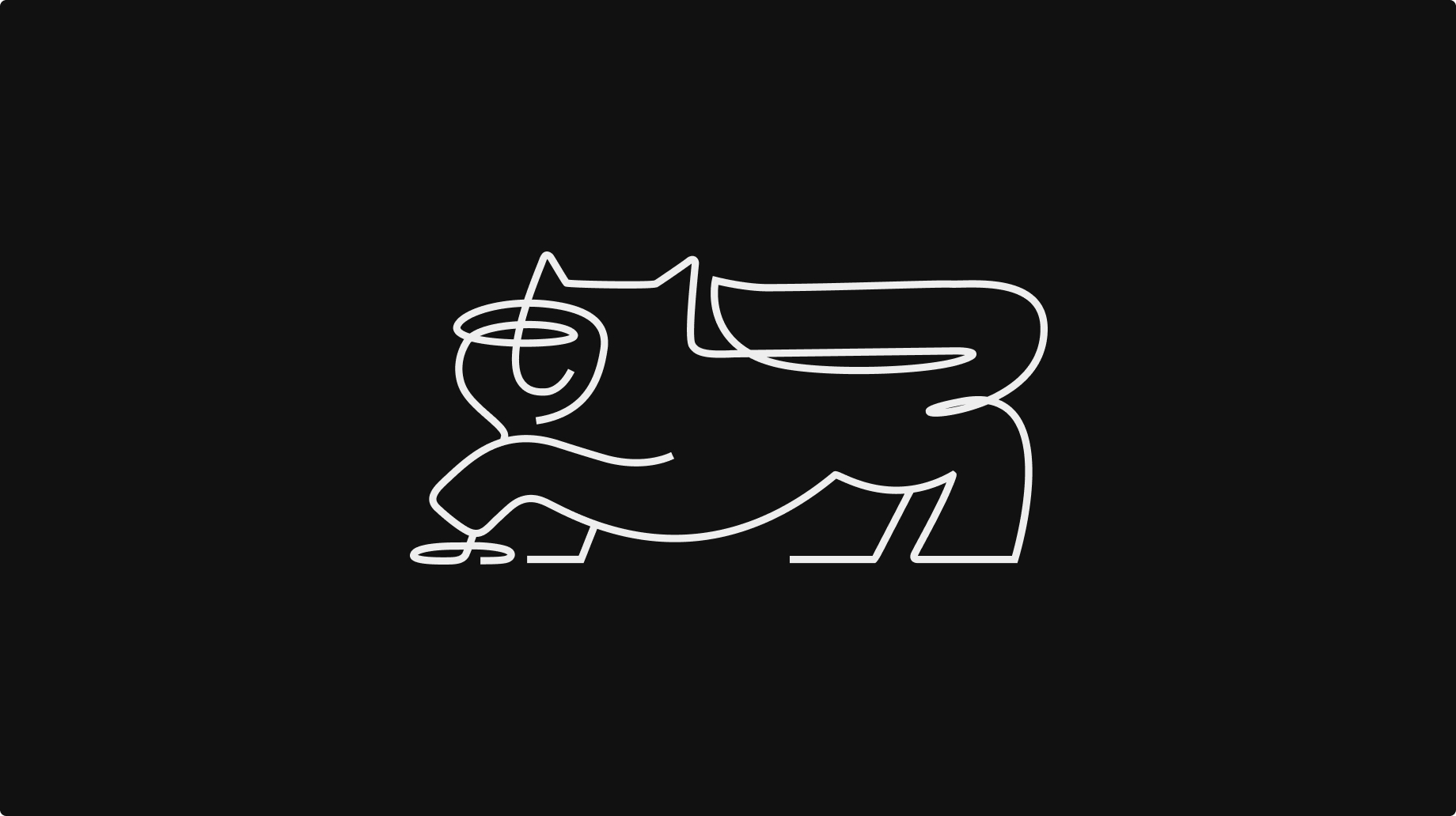 La Gatta Nera. Логотип и меню. Изображение 4